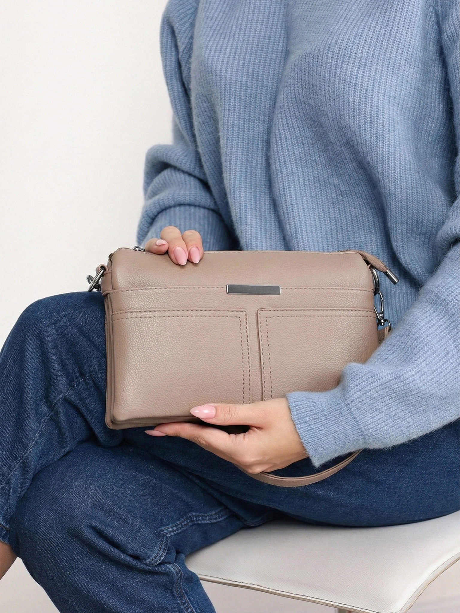 Сумка-кроссбоди со съемной ручкой в ассортименте